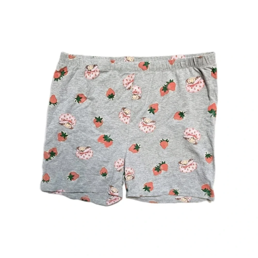 Strawberry‎ Shortcake Shorts Women's  Gray Large